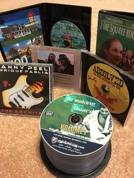 CD/DVD duplication samples