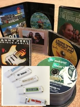 Top Quality CD/DVD/USB media and packaging.