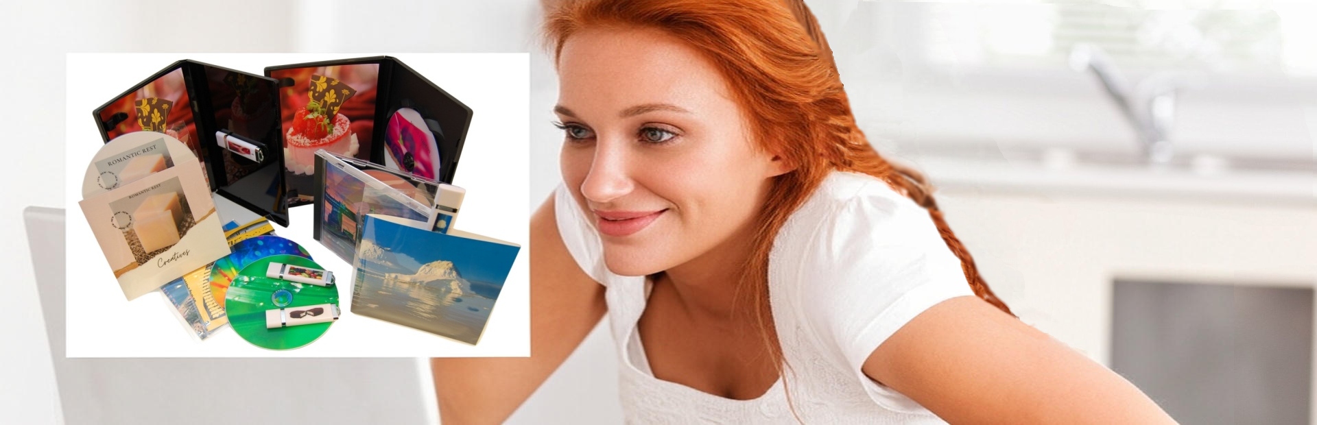 Create your free CD DVD or USB product and order today.