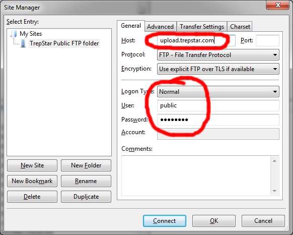 create public ftp server