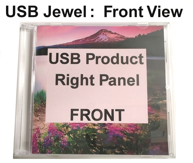 usb flash drive jewel case packaging