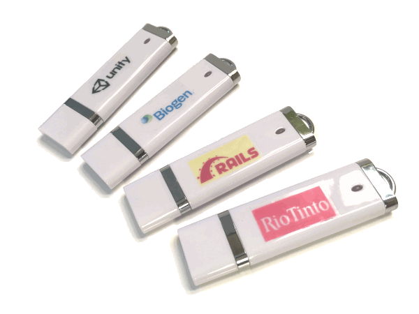 Single quantity on demand custom USB thumb drive Fulfillment.